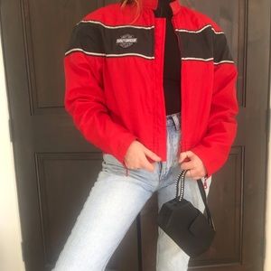 HARLEY DAVIDSON CROPPED MOTOR JACKET